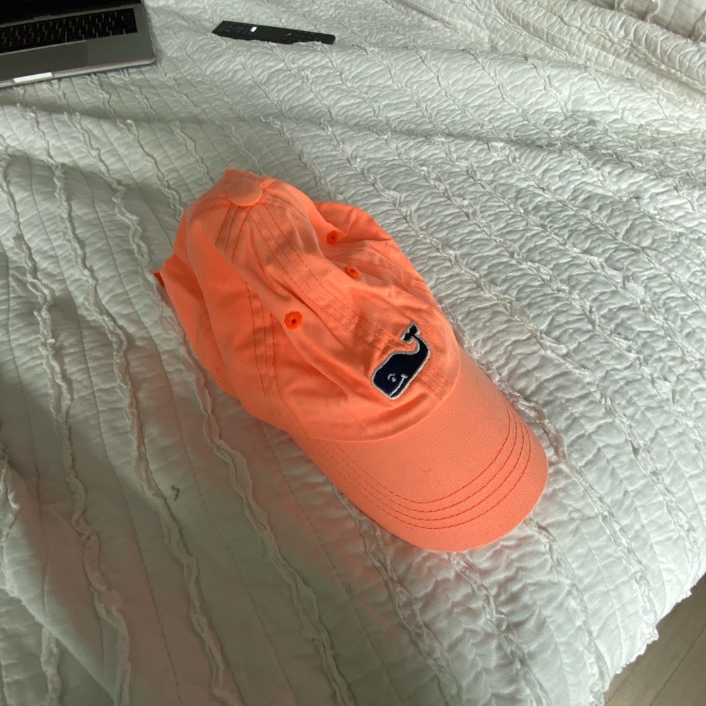 Orange vineyard vines hat